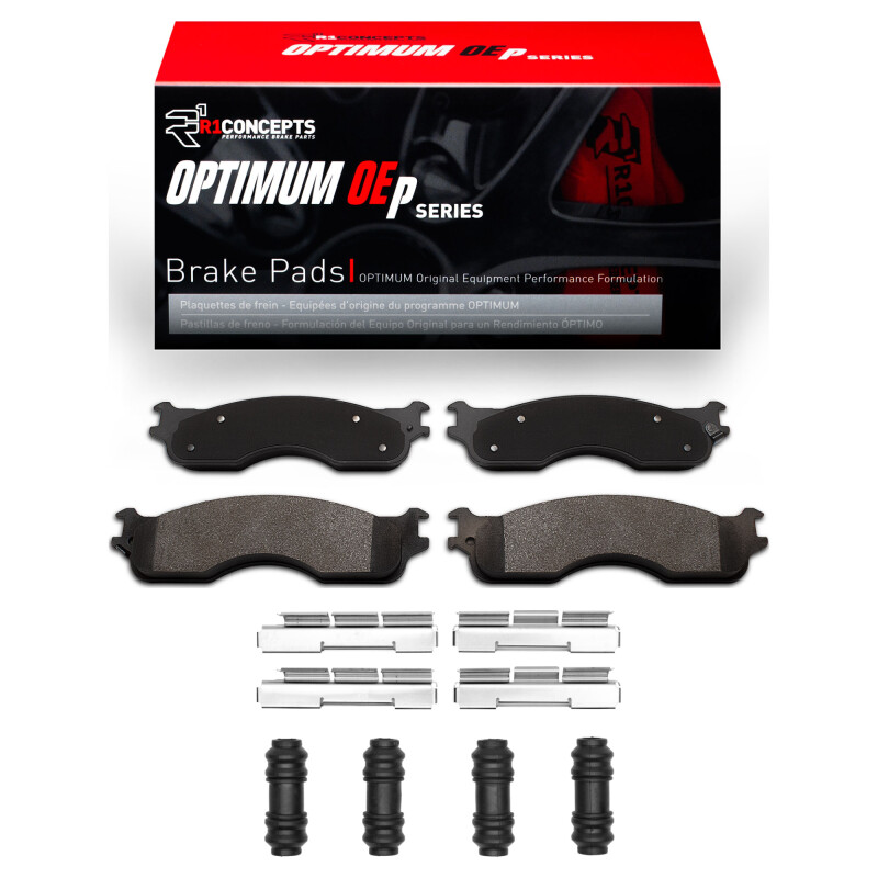Dodge Ram 1500 Brake Pads - Front - R1 Concepts - Optimum OE - 2004